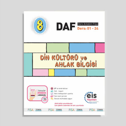8. Sınıf DAF Din Kültürü ve Ahlak Bilgisi